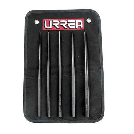 Urrea Punches and drift pins set of 5 pieces. 99B